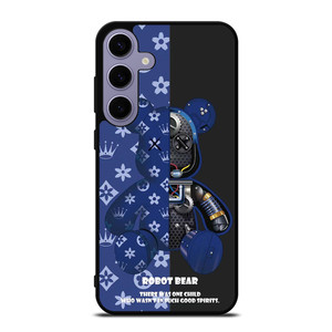 BEAR BRICK KAWS ROBOT BLUE  Samsung Galaxy S24 Plus Case Cover