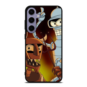 BENDER ROBOT DEVIL FUTURAMA CARTOON Samsung Galaxy S24 Plus Case Cover BENDER ROBOT DEVIL FUTURAMA CARTOON Samsung Galaxy S24 Plus Case Cover