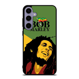 BOB MARLEY FLAT ILUSTRATION  Samsung Galaxy S24 Plus Case Cover