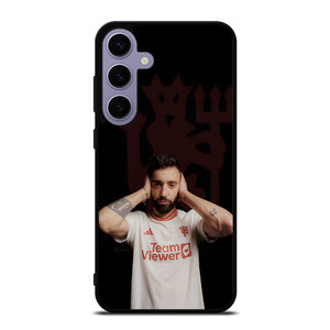 BRUNO FERNANDES MANCHESTER UNITED RED DEVILS  Samsung Galaxy S24 Plus Case Cover