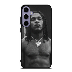 BURNA BOY RAPPER BLACK WHITE  Samsung Galaxy S24 Plus Case Cover