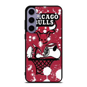 CHICAGO BULLS SNOOPY CARTOON  Samsung Galaxy S24 Plus Case Cover