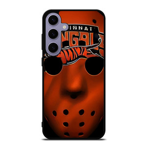 CINCINNATI BENGALS JASON FRIDAY MASK Samsung Galaxy S24 Plus Case Cover CINCINNATI BENGALS JASON FRIDAY MASK Samsung Galaxy S24 Plus Case Cover