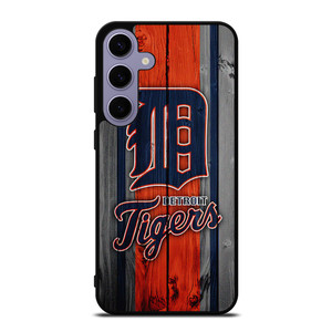 DETROIT TIGERS FOOTBALL WOOD LOGO  Samsung Galaxy S24 Plus Case Cover