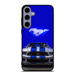 FORD MUSTANG BLUE LOGO Samsung Galaxy S24 Plus Case Cover FORD MUSTANG BLUE LOGO Samsung Galaxy S24 Plus Case Cover