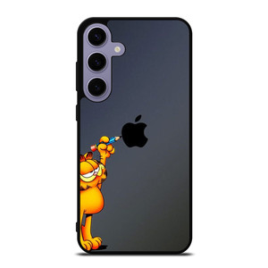 GARFIELD CAT APPLE LOGO  Samsung Galaxy S24 Plus Case Cover