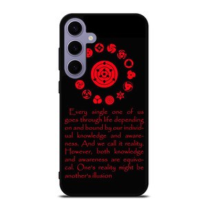 ITACHI UCHIHA SYMBOL QUOTES  Samsung Galaxy S24 Plus Case Cover