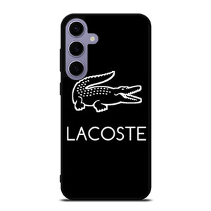 LACOSTE BLACK LINE ART LOGO  Samsung Galaxy S24 Plus Case Cover LACOSTE BLACK LINE ART LOGO  Samsung Galaxy S24 Plus Case Cover