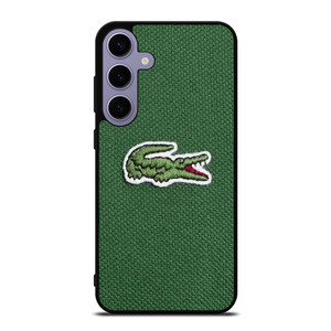 LACOSTE CROCODILE FABRIC LOGO  Samsung Galaxy S24 Plus Case Cover LACOSTE CROCODILE FABRIC LOGO  Samsung Galaxy S24 Plus Case Cover