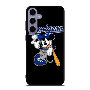 LOS ANGELES DODGERS MICKEY MOUSE BLACK  Samsung Galaxy S24 Plus Case Cover