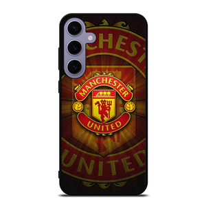 MANCHESTER UNITED METAL LOGO  Samsung Galaxy S24 Plus Case Cover