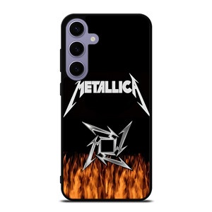 METALLICA METAL BAND FIRE  Samsung Galaxy S24 Plus Case Cover