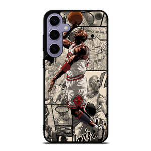 MICHAEL JORDAN MANGA ART  Samsung Galaxy S24 Plus Case Cover