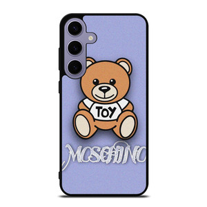 MOSCHINO TOY LOGO PURPLE  Samsung Galaxy S24 Plus Case Cover
