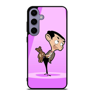MR BEAN AND TEDDY BEAR CARTOON  Samsung Galaxy S24 Plus Case Cover MR BEAN AND TEDDY BEAR CARTOON  Samsung Galaxy S24 Plus Case Cover