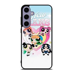 NEW JEANS KPOP X POWERPUFF GIRLS  Samsung Galaxy S24 Plus Case Cover