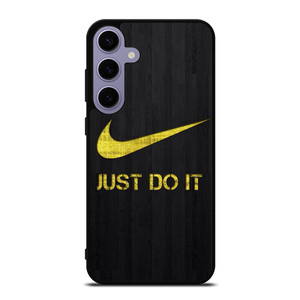NIKE JUST DO IT WOOD LOGO YELLOW Samsung Galaxy S24 Plus Case Cover NIKE JUST DO IT WOOD LOGO YELLOW Samsung Galaxy S24 Plus Case Cover