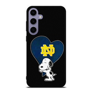 NOTRE DAME FIGHTING IRISH SNOOPY Samsung Galaxy S24 Plus Case Cover NOTRE DAME FIGHTING IRISH SNOOPY Samsung Galaxy S24 Plus Case Cover