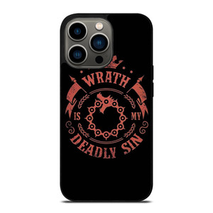 WRATH SEVEN DEADLY SINS SYMBOL iPhone 13 Pro Case Cover WRATH SEVEN DEADLY SINS SYMBOL iPhone 13 Pro Case Cover