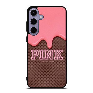PINK VICTORIA SECRET ICE CREAM  Samsung Galaxy S24 Plus Case Cover