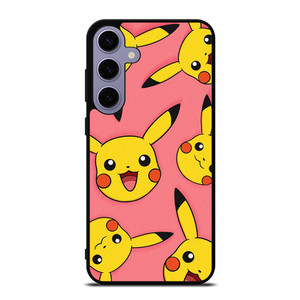 POKEMON SMILING PIKACHU PINK Samsung Galaxy S24 Plus Case Cover POKEMON SMILING PIKACHU PINK Samsung Galaxy S24 Plus Case Cover