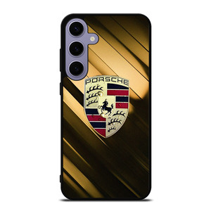 PORSCHE GOLD LOGO  Samsung Galaxy S24 Plus Case Cover