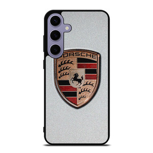 PORSCHE SILVER METAL EMBLEM Samsung Galaxy S24 Plus Case Cover PORSCHE SILVER METAL EMBLEM Samsung Galaxy S24 Plus Case Cover