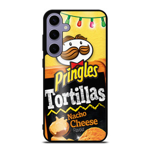 PRINGLES TORTILLAS NACHO CHEESE SNACKS Samsung Galaxy S24 Plus Case Cover PRINGLES TORTILLAS NACHO CHEESE SNACKS Samsung Galaxy S24 Plus Case Cover