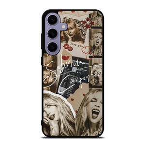 SABRINA CARPENTER BROWN COLLAGE  Samsung Galaxy S24 Plus Case Cover