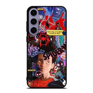 SPIDERMAN MILES MORALES COLLAGE  Samsung Galaxy S24 Plus Case Cover SPIDERMAN MILES MORALES COLLAGE  Samsung Galaxy S24 Plus Case Cover