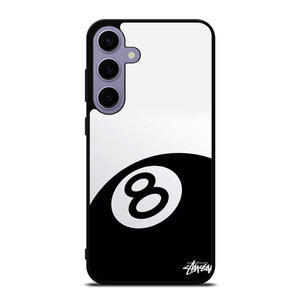 STUSSY 8 BALL BLACK  Samsung Galaxy S24 Plus Case Cover