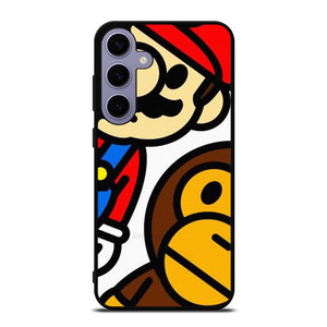 SUPER MARIO BROS BABY MILO BAPE  Samsung Galaxy S24 Plus Case Cover SUPER MARIO BROS BABY MILO BAPE  Samsung Galaxy S24 Plus Case Cover