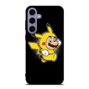 SUPER MARIO BROS X PIKACHU POKEMON Samsung Galaxy S24 Plus Case Cover SUPER MARIO BROS X PIKACHU POKEMON Samsung Galaxy S24 Plus Case Cover