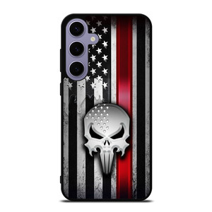 THE PUNISHER AMERICAN FLAG METAL  Samsung Galaxy S24 Plus Case Cover THE PUNISHER AMERICAN FLAG METAL  Samsung Galaxy S24 Plus Case Cover