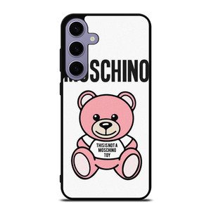 THIS IS NOT MOSCHINO TOY BEAR PINK Samsung Galaxy S24 Plus Case Cover THIS IS NOT MOSCHINO TOY BEAR PINK Samsung Galaxy S24 Plus Case Cover