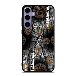 VERCASE CAMO LEAF BLACK WHITE  Samsung Galaxy S24 Plus Case Cover VERCASE CAMO LEAF BLACK WHITE  Samsung Galaxy S24 Plus Case Cover