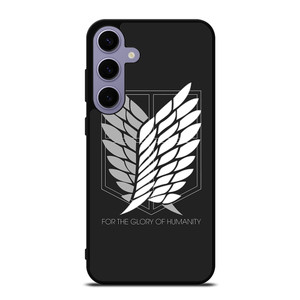 WINGS OF FREEDOM ATTACK ON TITANS HUMANITY SYMBOL Samsung Galaxy S24 Plus Case Cover WINGS OF FREEDOM ATTACK ON TITANS HUMANITY SYMBOL Samsung Galaxy S24 Plus Case Cover