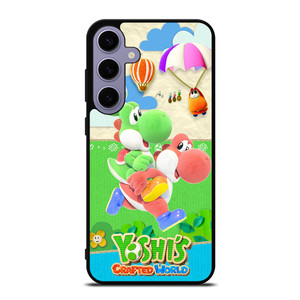 YOSHI CRAFTED WORLD GAMES LOGO Samsung Galaxy S24 Plus Case Cover YOSHI CRAFTED WORLD GAMES LOGO Samsung Galaxy S24 Plus Case Cover