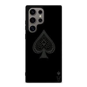ACE OF SPADES ALL BLACK ICON Samsung Galaxy S24 Ultra Case Cover