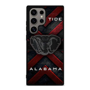 ALABAMA CRIMSON ROLL TIDE METAL EMBLEM Samsung Galaxy S24 Ultra Case Cover