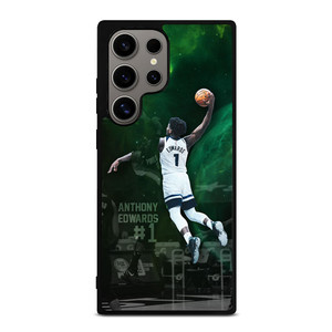 ANTHONY EDWARDS MINNESOTA TIMBERWOLVES NBA DUNK Samsung Galaxy S24 Ultra Case Cover