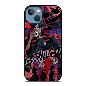2-D GORILLAZ BAND iPhone 13 Case Cover 2-D GORILLAZ BAND iPhone 13 Case Cover