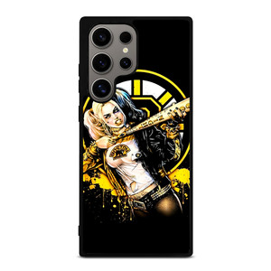 BOSTON BRUINS HARLEY QUINN Samsung Galaxy S24 Ultra Case Cover BOSTON BRUINS HARLEY QUINN Samsung Galaxy S24 Ultra Case Cover