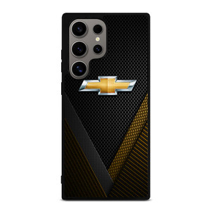CHEROLET YELLOW CARBON EMBLEM Samsung Galaxy S24 Ultra Case Cover