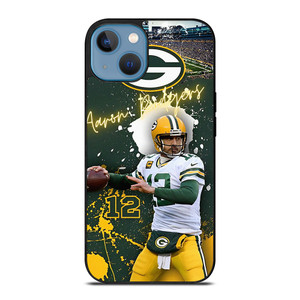 AARON RODGERS 12 GREEN BAY PACKERS iPhone 13 Case Cover AARON RODGERS 12 GREEN BAY PACKERS iPhone 13 Case Cover