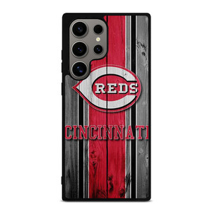 CINCINNATI REDS WOOD LOGO Samsung Galaxy S24 Ultra Case Cover