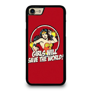 WONDER WOMAN CARTOON BADGE iPhone 7 / 8 Case Cover WONDER WOMAN CARTOON BADGE iPhone 7 / 8 Case Cover