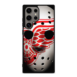 DETROIT RED WINGS JASON VOORHEES MASK Samsung Galaxy S24 Ultra Case Cover