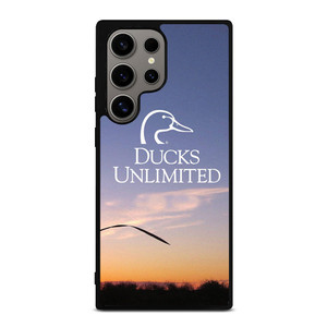DUCKS UNLIMITED SUNSET LOGO Samsung Galaxy S24 Ultra Case Cover DUCKS UNLIMITED SUNSET LOGO Samsung Galaxy S24 Ultra Case Cover