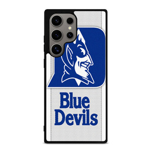 DUKE BLUE DEVILS WHITE EMBLEM Samsung Galaxy S24 Ultra Case Cover